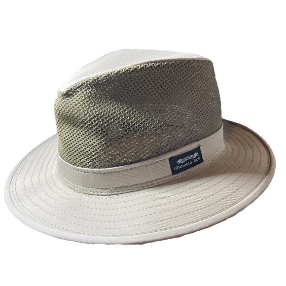 Panama Jack Original Mesh Safari Hat Size Large UPF (SPF) 50+ Sun Protection - Picture 1 of 7